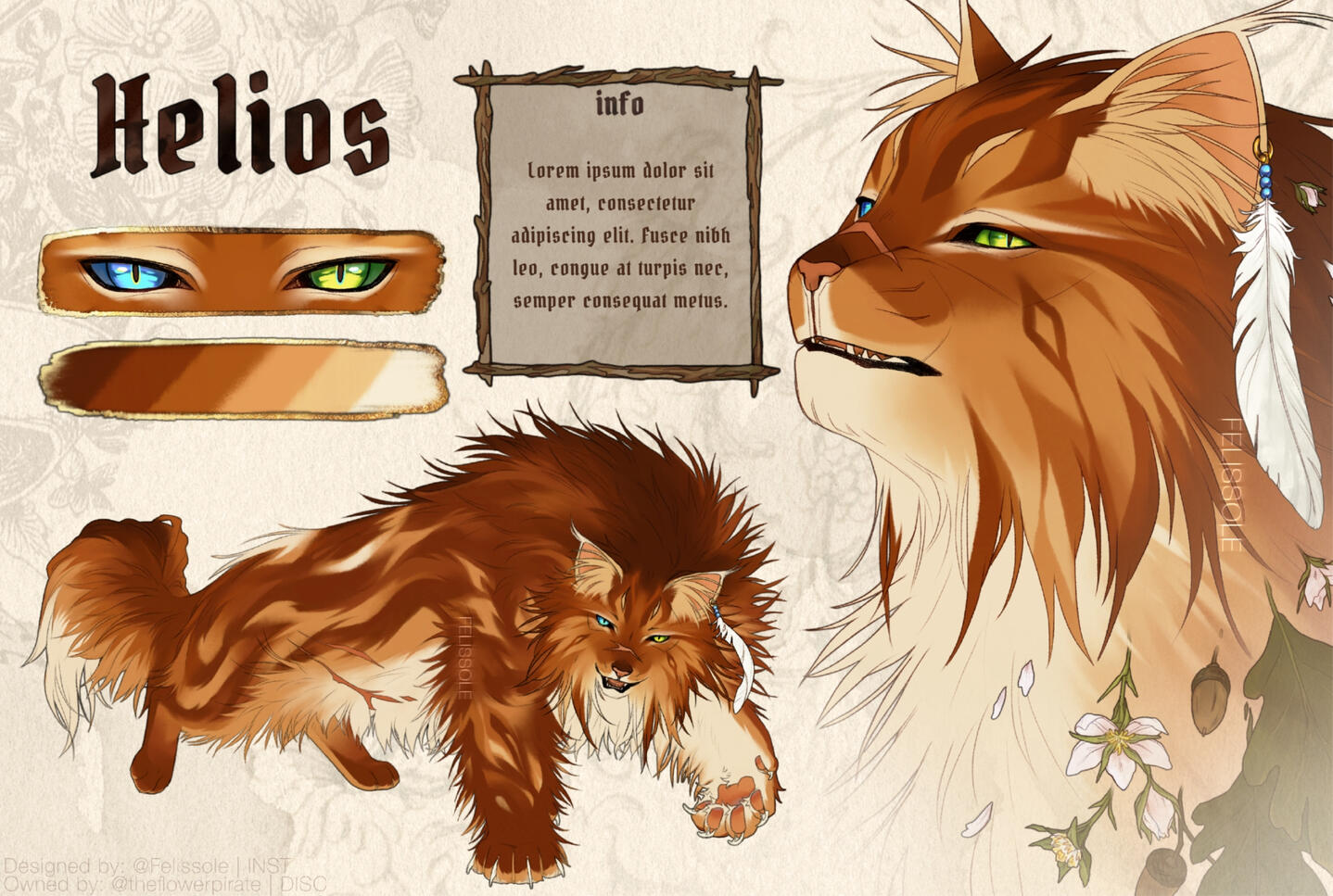 complex design +halfbody +eye closeup